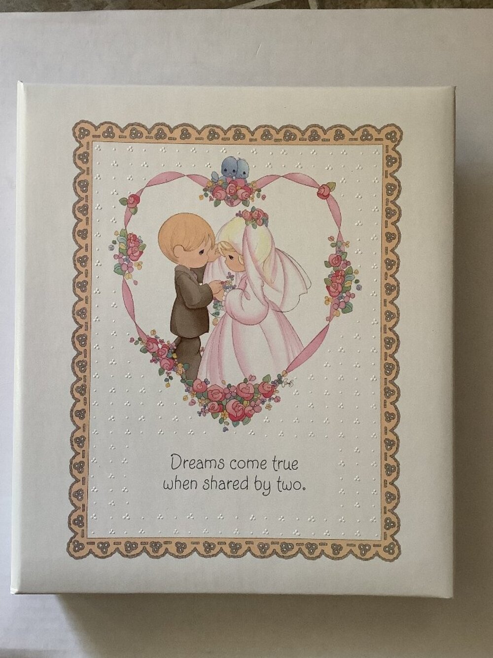 Three-ring Precious Moments™ Wedding Keepsake Album by Hallmark